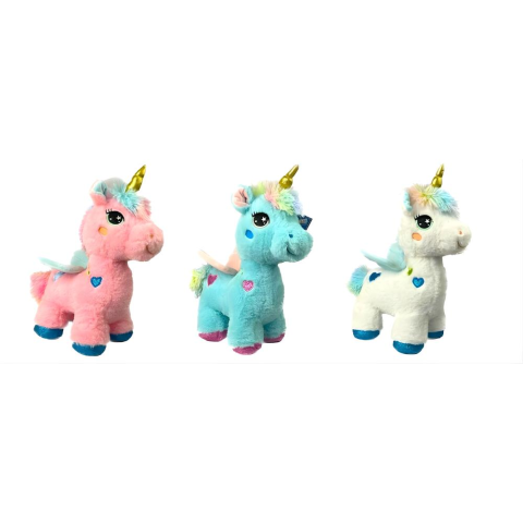 Peluş 80 cm Dört Ayak Boynuzlu At