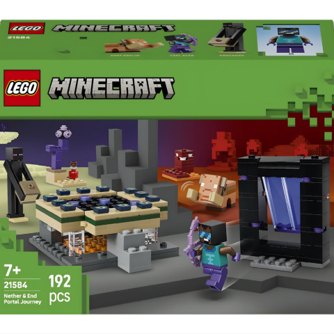 LEGO® Minecraft® Nether ve End Geçidi Yolculuğu 21584