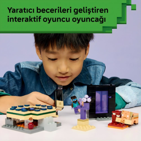 LEGO® Minecraft® Nether ve End Geçidi Yolculuğu 21584