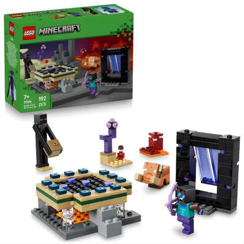 LEGO® Minecraft® Nether ve End Geçidi Yolculuğu 21584