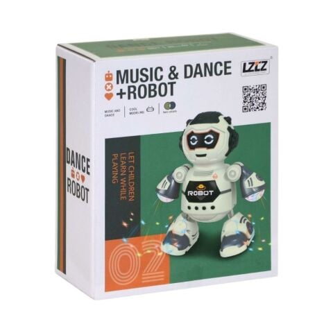 Pilli Işıklı Sesli Robot