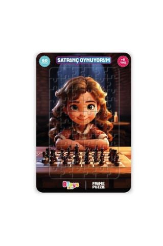 Satranç Oynuyorum - Frame Puzzle