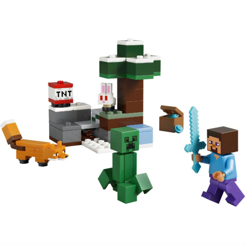 LEGO® Minecraft® Steve’in Tayga Macerası 21583