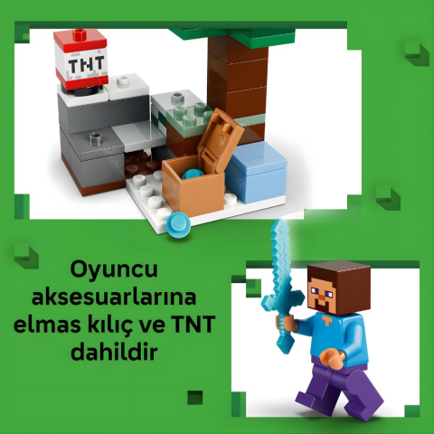 LEGO® Minecraft® Steve’in Tayga Macerası 21583