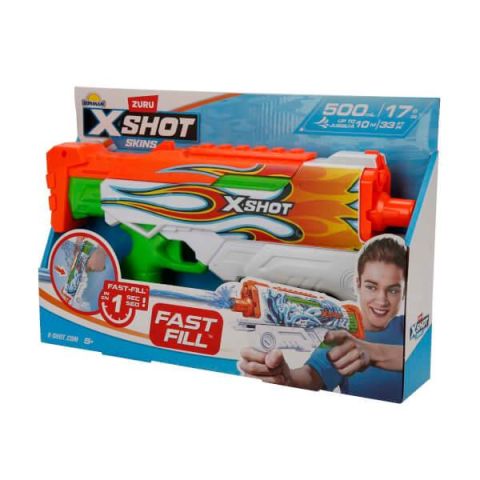 X-Shot Skins Hyperload Fast Fill Su Tabancası 34 cm