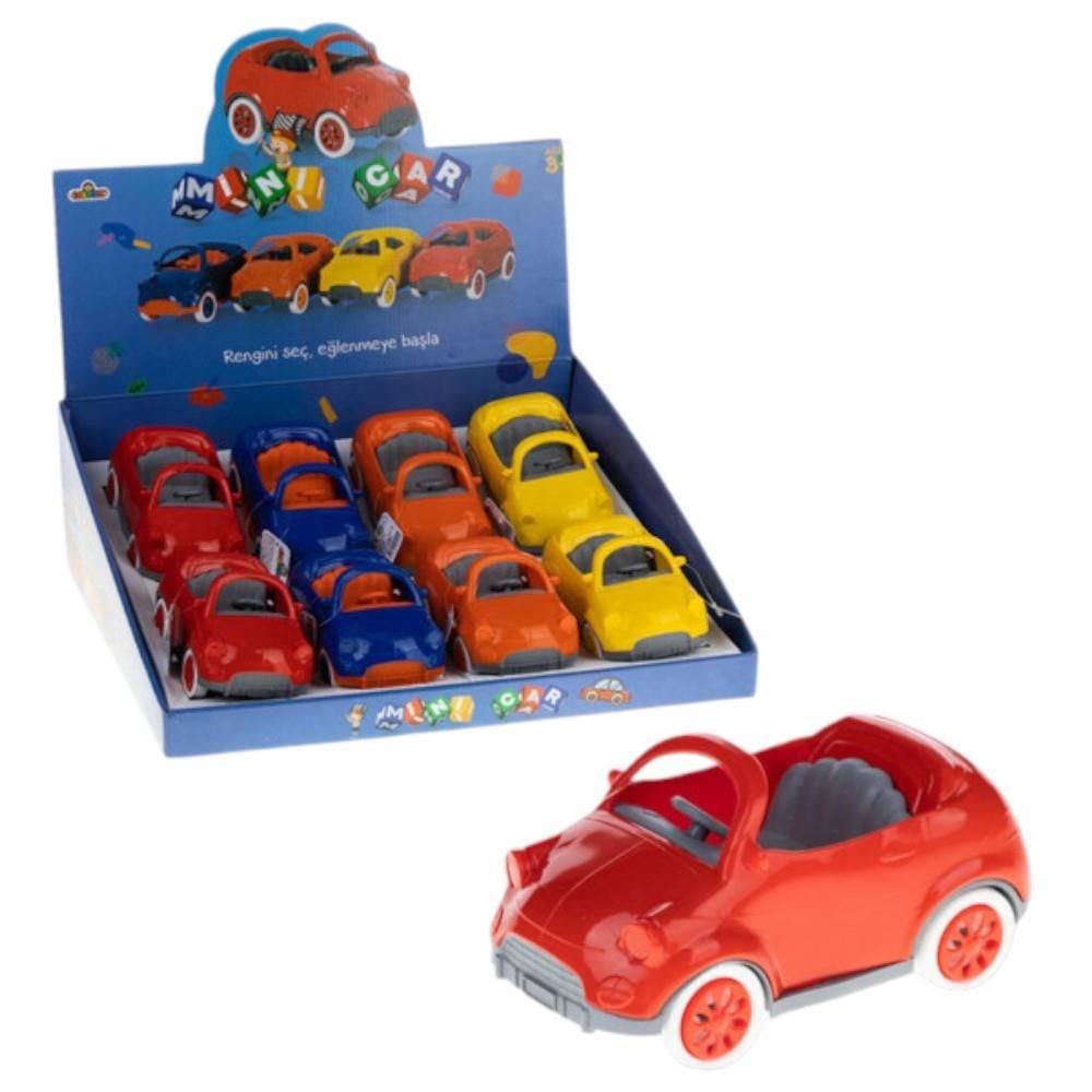 Oyuncak Mini Car Display Araba 8X8 4 Renk GLT-E409 (8 Li Paket)