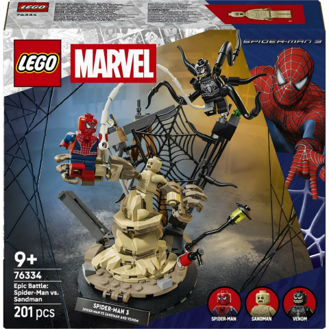 LEGO® ǀ Marvel Efsanevi Savaş: Örümcek Adam vs. Kum Adam 76334