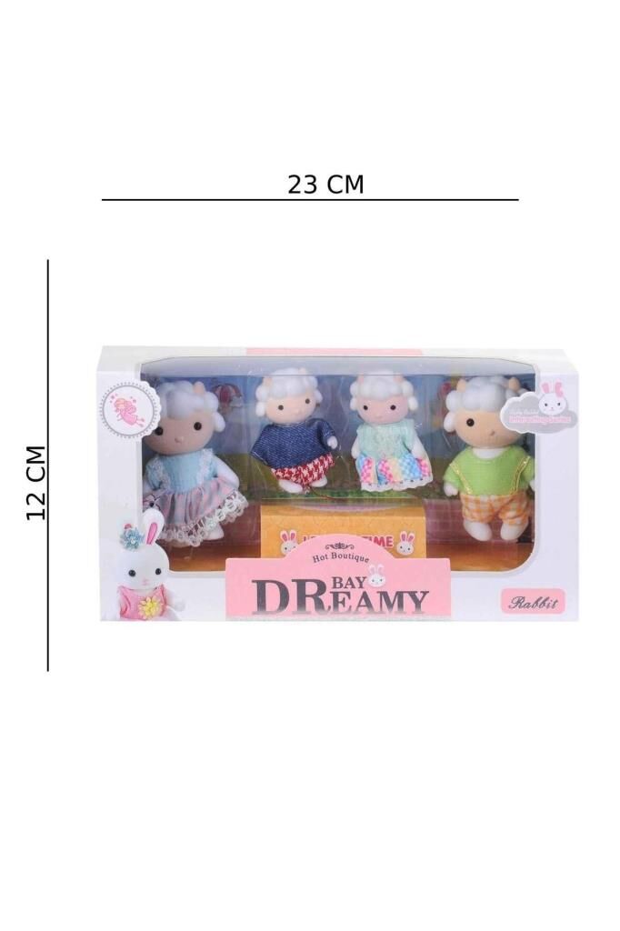 Mini Kuzu Ailesi 4 Lü