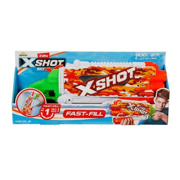 X-Shot Skins Pump Action Fast Fill Su Tabancası 49,5 cm
