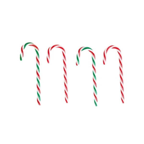 Baston Şeker Süs 12cm 4'lü