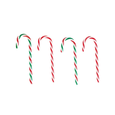 Baston Şeker Süs 12cm 4'lü