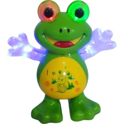 Can Ali Toys Işıklı ve Müzikli Dansçı Kurbağa