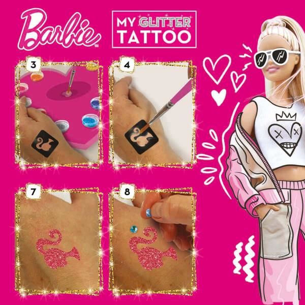 Barbie Işıltılı Dövme Yapım Seti