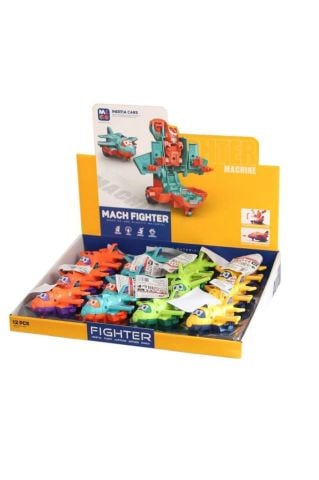 D400-35 Dönüşebilen Sürtmeli Uçak Robot