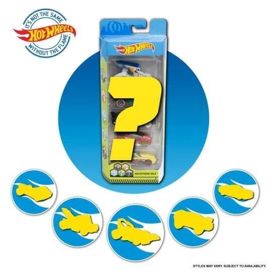 Hot Wheels Beşli Araba Seti 1806
