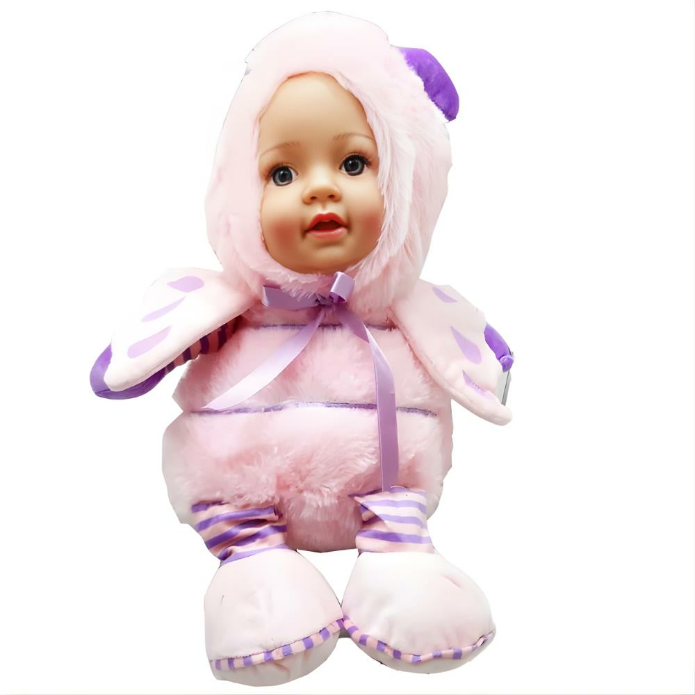 Peluş 35 Cm Bebek Yüzlü Kelebek