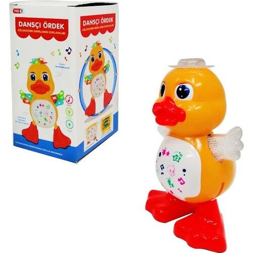 Can Ali Toys Pilli Işıklı Müzikli Danscı Ördek Oyuncak