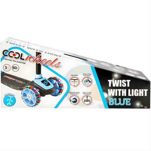 Twist 3 Tekerlekli Işıklı Scooter