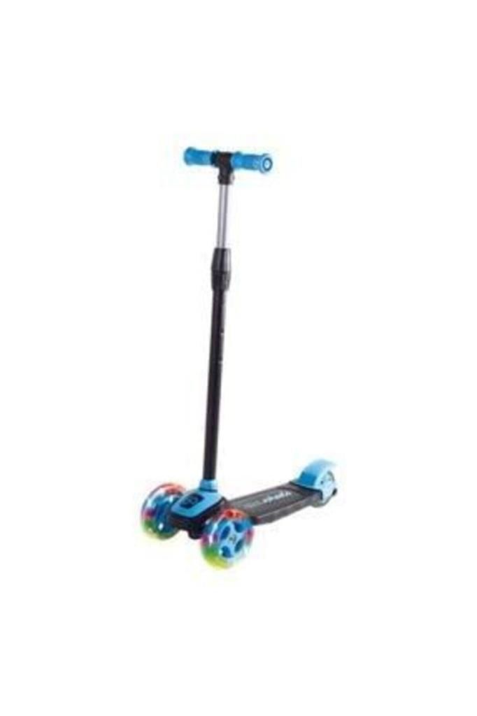 Cool Wheels Twist Led Işıklı 3 Tekerlekli Yükseklik Ayarlı Scooter Mavi