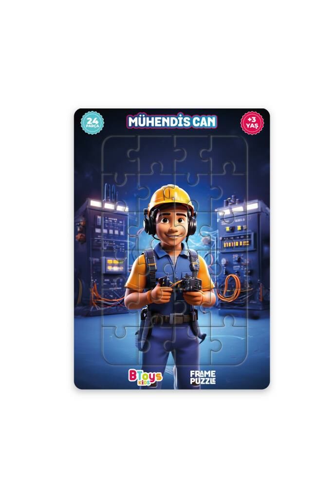 Mühendis Can - Frame Puzzle