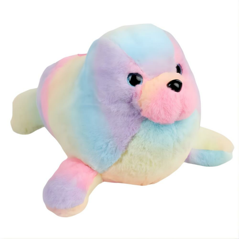 Peluş Fok Balığı 60 cm Renkli