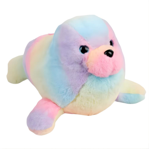Peluş Fok Balığı 60 cm Renkli