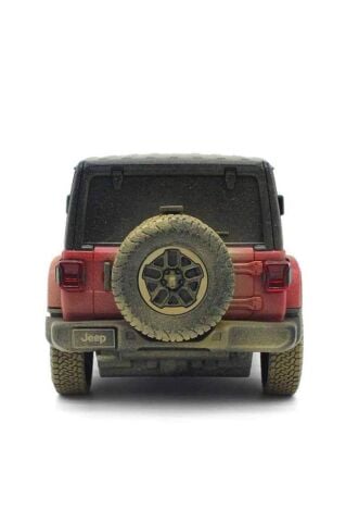 1:24 Jeep Wrangler Rubicon Muddy Uzaktan Kumandalı Oyuncak Araba Muddy Çamurlu Versiyon