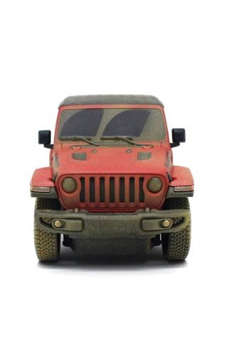1:24 Jeep Wrangler Rubicon Muddy Uzaktan Kumandalı Oyuncak Araba Muddy Çamurlu Versiyon