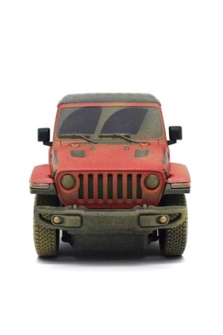 1:24 Jeep Wrangler Rubicon Muddy Uzaktan Kumandalı Oyuncak Araba Muddy Çamurlu Versiyon