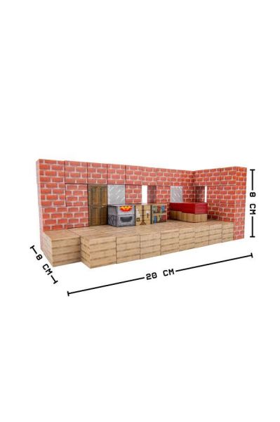 Creative World Manyetik Konaklama Blok Yapı Seti 80 Parça – JM803