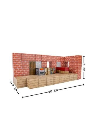 Creative World Manyetik Konaklama Blok Yapı Seti 80 Parça – JM803