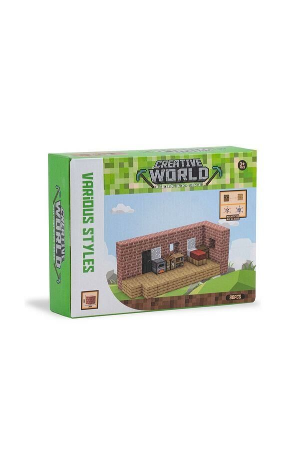 Creative World Manyetik Konaklama Blok Yapı Seti 80 Parça – JM803