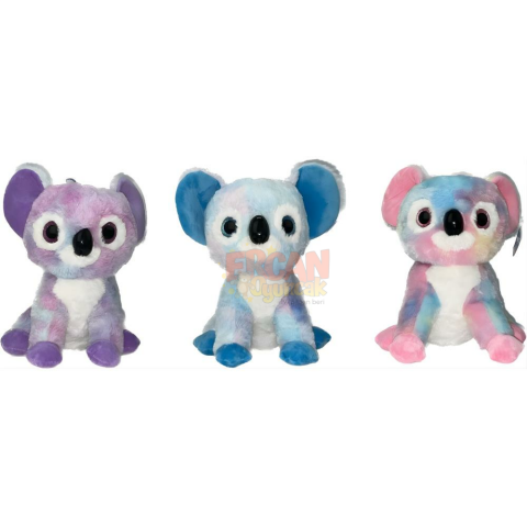 Peluş Renkli Koala 30 Cm PL62775