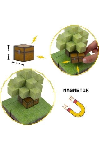 Creative World Manyetik Blok Seti -64 Parça Eğitici Oyuncak JM802