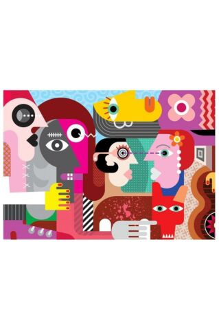 Puzzle 1000 Strange People And Dirty Dog