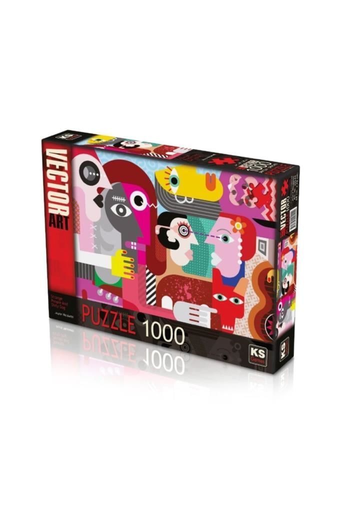 Puzzle 1000 Strange People And Dirty Dog
