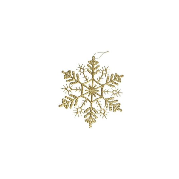 Simli Kar Tanesi Altın 28cm