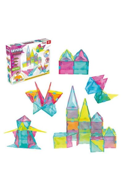 Kristal Puzzle 200 Parça Kız Erkek Yeni Yapı Tasarım Oyun Oyuncak No Magnet