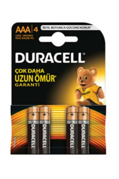 Duracell Pil 4lü Ince Aaa