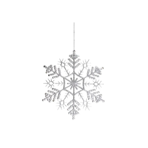 Simli Kar Tanesi Gümüş 28cm