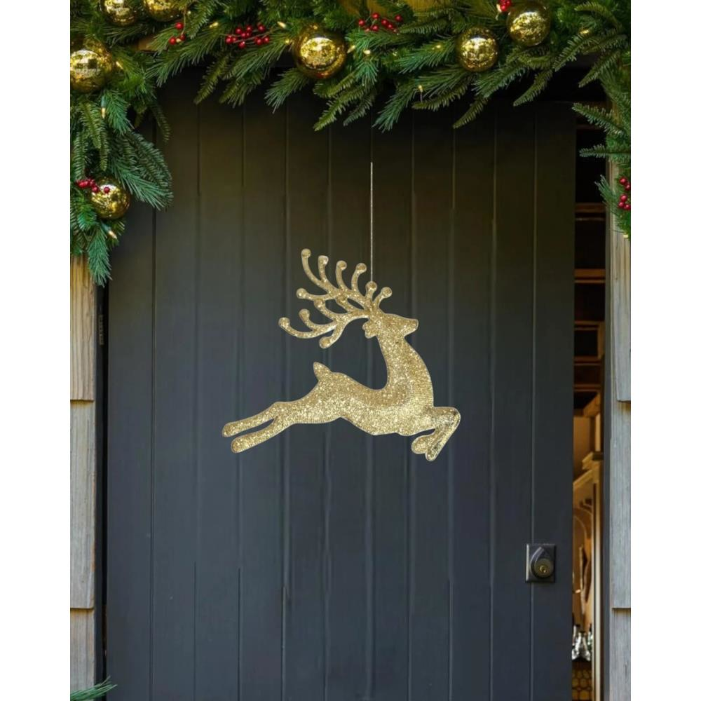 Simli Geyik Altin 25cm