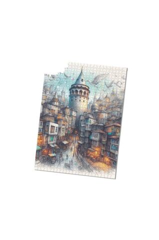 Galata Kulesi - 1000 Parça Puzzle