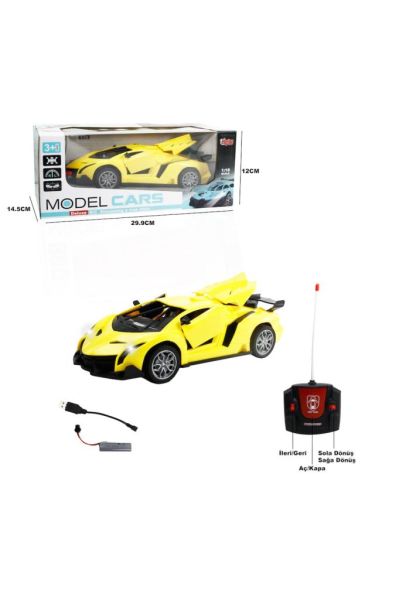 Uzaktan Kumandalı Full Fonksiyon Şarjlı 1:18 Kapı Ve Bagajı Açılan Araba