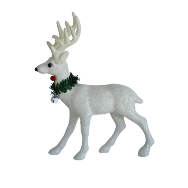 Beyaz Simli Geyik 28cm