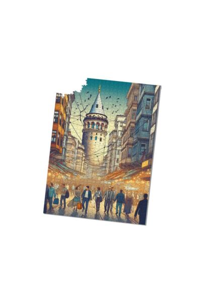 Galata Kulesi - 1000 Parça Puzzle