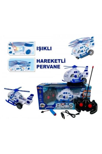Uzaktan Kumandalı Şarjlı Türkçe Sesli Helikopter