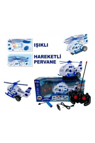 Uzaktan Kumandalı Şarjlı Türkçe Sesli Helikopter