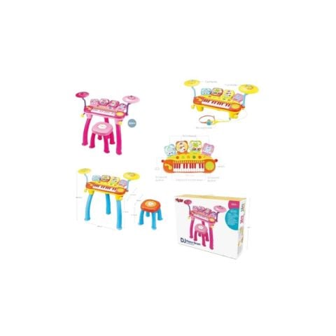 Mikrofonlu 24 Tuşlu Mp3 Çalar Piyano