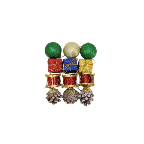 Karışık Ağaç Süsü 12'li