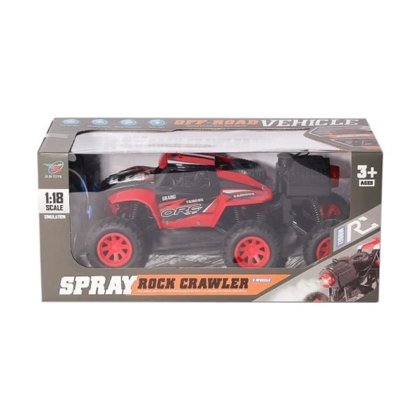 Kumandalı Şarjlı Duman Atan Rock Crawler Araba 1:18